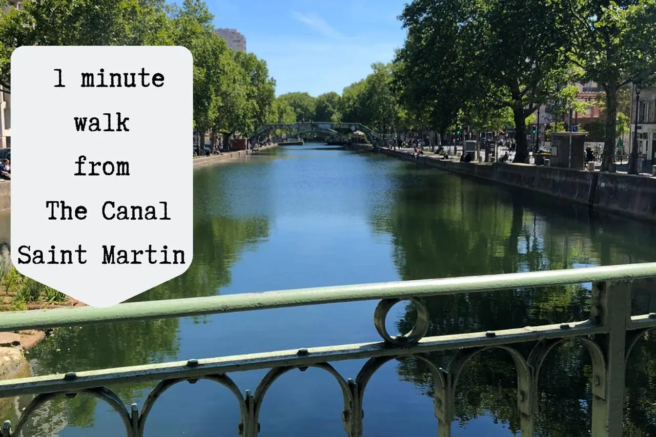 Chez Colette Canal St Martin Apartment