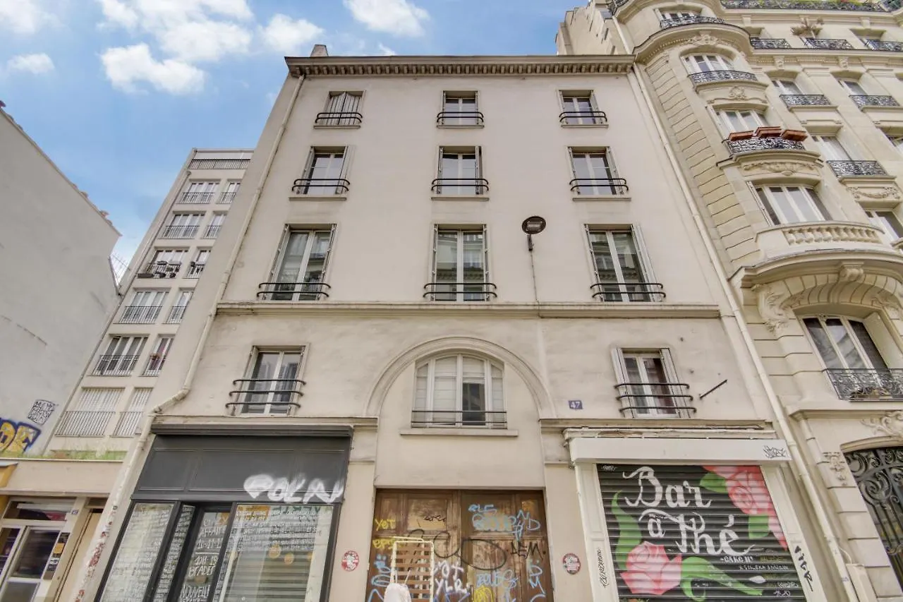 Chez Colette Canal St Martin Apartament Paryż