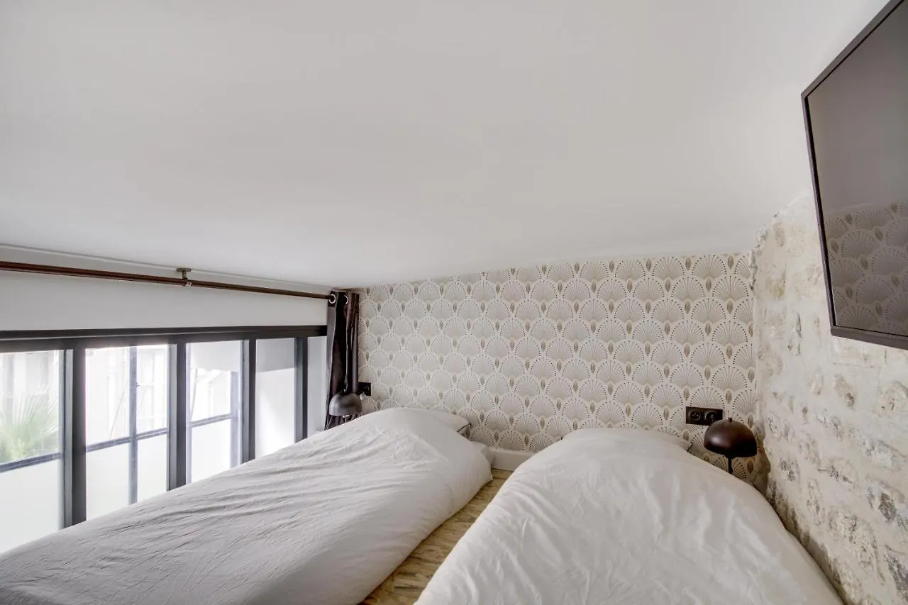 Apartament Chez Colette Canal St Martin Paryż